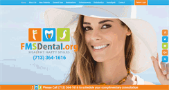 Desktop Screenshot of fmsdental.org